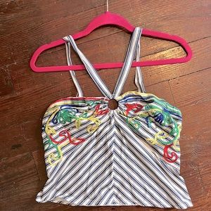 Cute Anthropologie vacation top